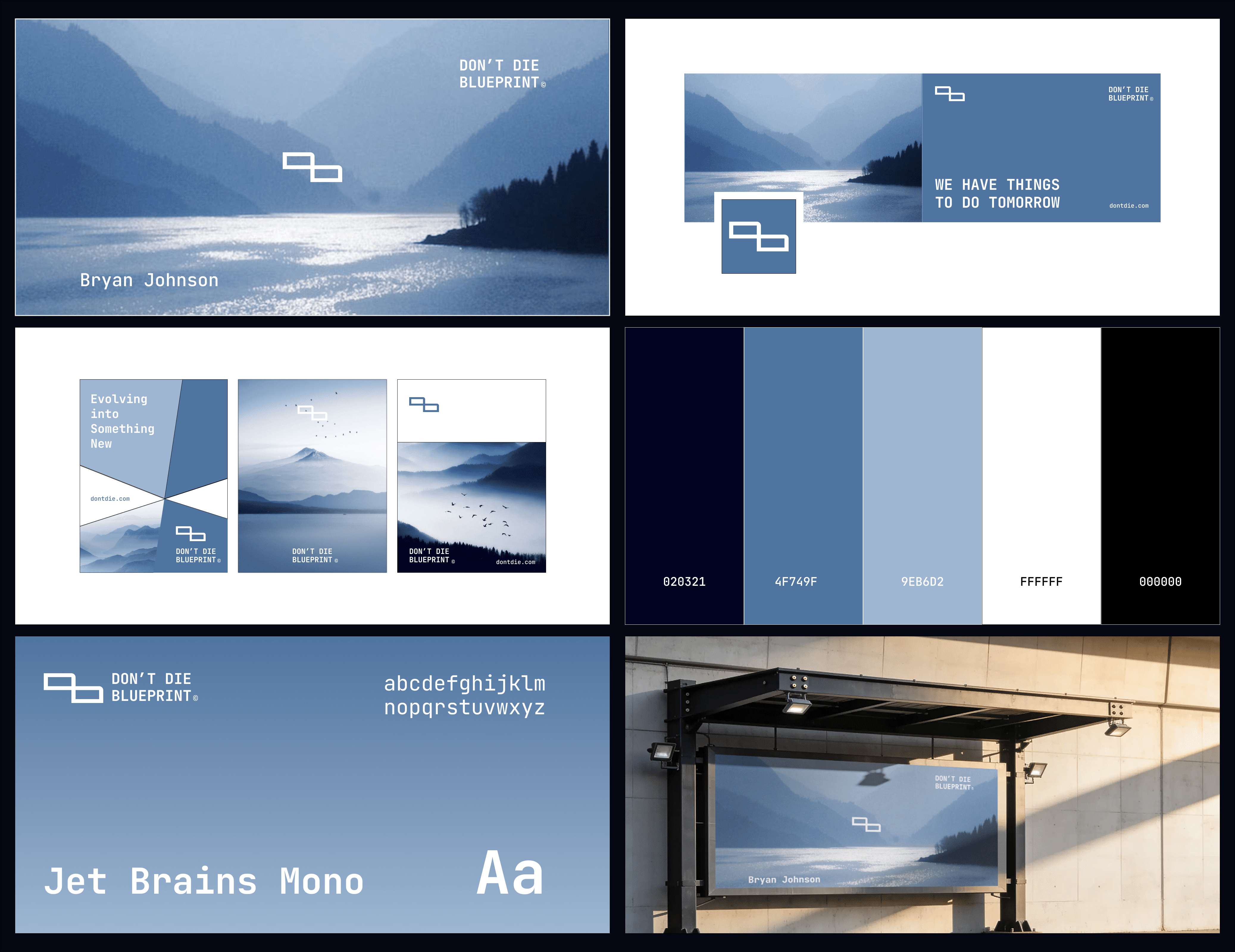 DON'T DIE Brand Identity Design